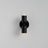 Tavo Double Wall Sconce, Double Wall Lamp with Colored Canopy, 4.7 x 7.9 in, 16 Color Options