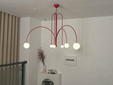 Soren Kitchen Island Pendant Light Fixture, Pendant Light Lamp, 1 or 6 Heads, 4 Colors