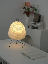 Kotori Rice Paper Lantern Table Lamp, Handmade Washi Shade, Plug-In, 8 Sizes