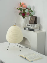 Kotori Rice Paper Lantern Table Lamp, Handmade Washi Shade, Plug-In, 8 Sizes