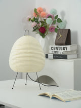 Kotori Rice Paper Lantern Table Lamp, Handmade Washi Shade, Plug-In, 8 Sizes