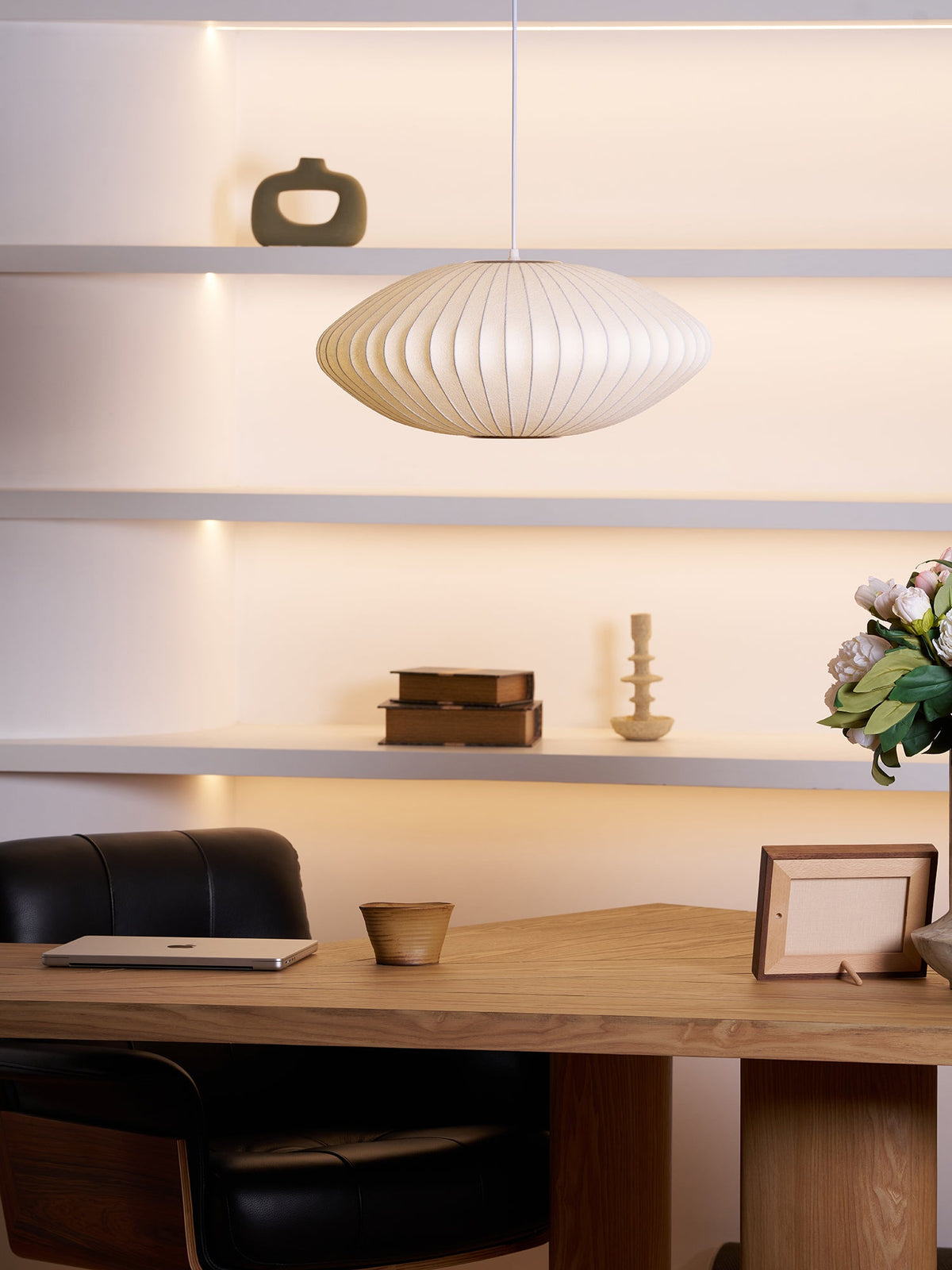 Eskil Island Kitchen Lighting Pendant, Crisscross Bubble Pendant Lighting, White, 11-31.5 in