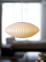 Eskil Island Kitchen Lighting Pendant, Crisscross Bubble Pendant Lighting, White, 11-31.5 in