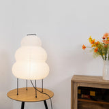 Kumo Lamps for Table, Japanese Lantern Table Lamps, White, 9 Sizes, Living Room & Bedside