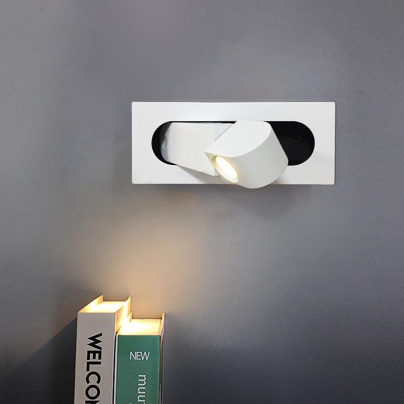 Soren LED Light Reading Lamps, Modern Bedside LED Reading Light, Warm Light, 6 Finishes