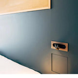Soren LED Light Reading Lamps, Modern Bedside LED Reading Light, Warm Light, 6 Finishes