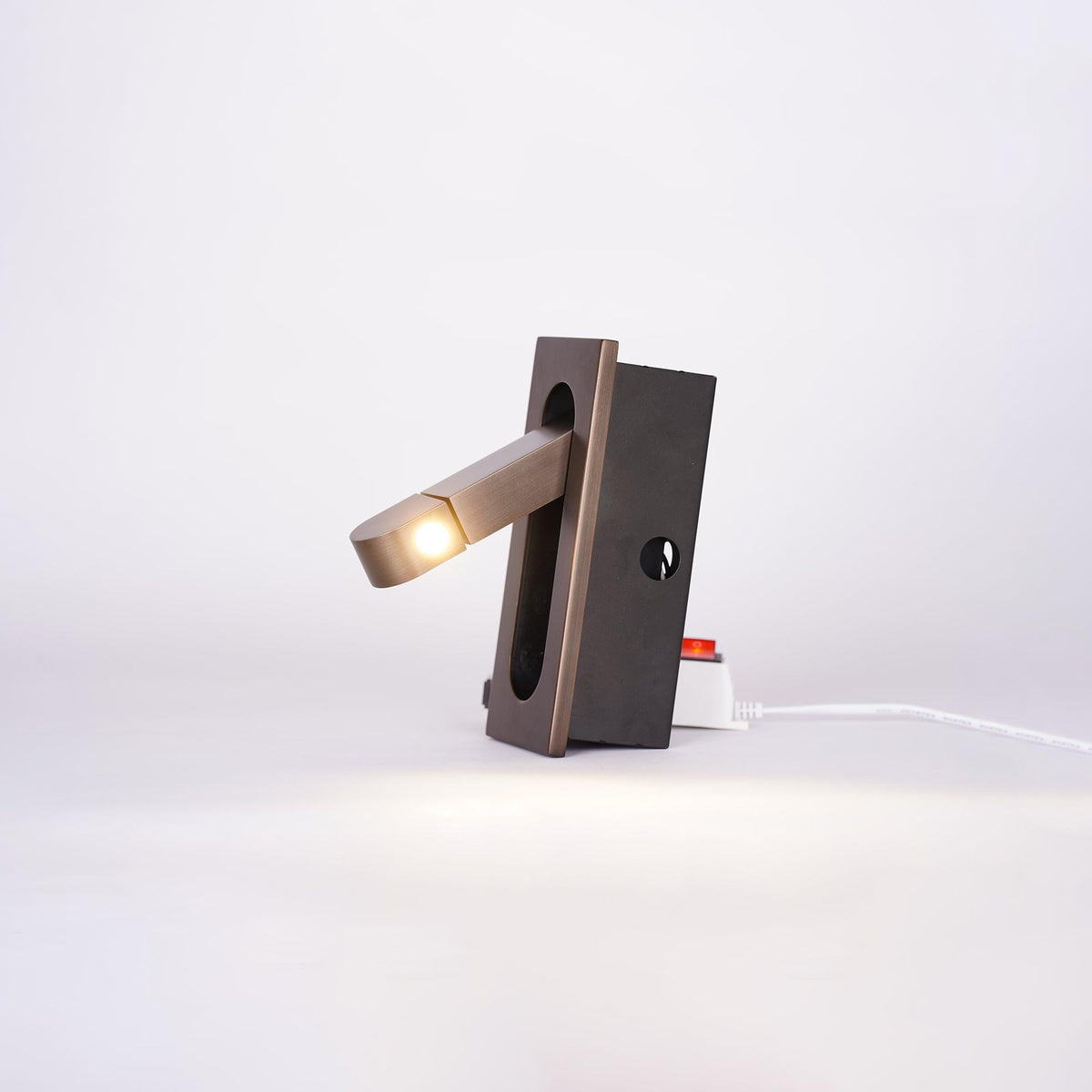 Soren LED Light Reading Lamps, Modern Bedside LED Reading Light, Warm Light, 6 Finishes