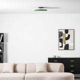 Tavi Ceiling Lights for Bedroom LED, Modern Flush Mount, 270° Swing Arm, Acrylic Shade