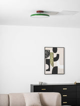 Tavi Ceiling Lights for Bedroom LED, Modern Flush Mount, 270° Swing Arm, Acrylic Shade