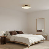 Tavi Ceiling Lights for Bedroom LED, Modern Flush Mount, 270° Swing Arm, Acrylic Shade