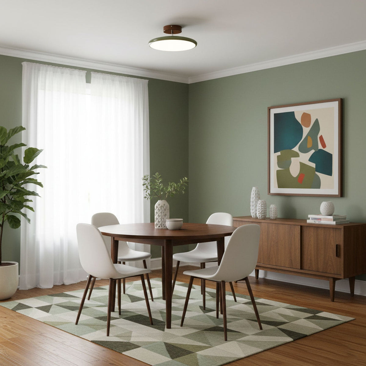 Kellan Ceiling Lights, 270° Swivel LED Ceiling Fixture, Sloped Ceiling Ready, Indoor