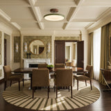 Tavi Ceiling Lights for Bedroom LED, Modern Flush Mount, 270° Swing Arm, Acrylic Shade