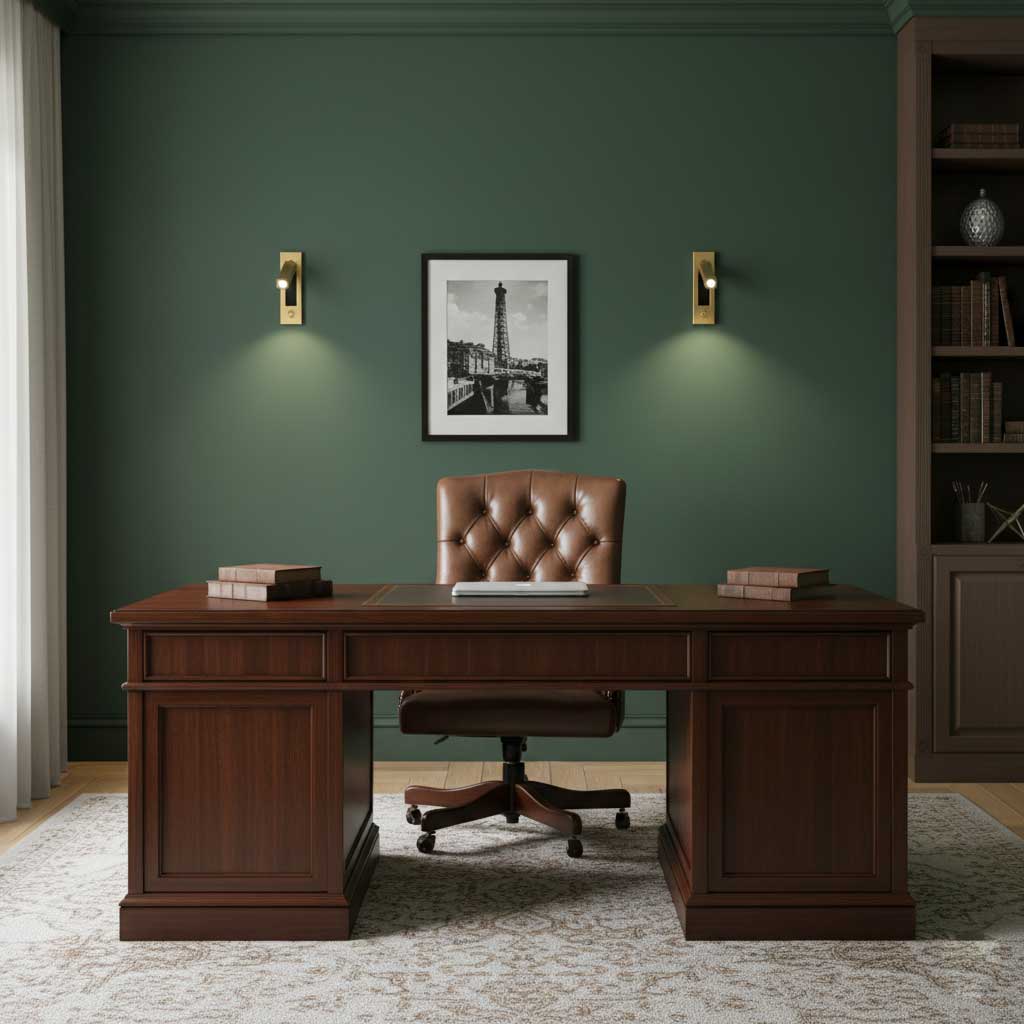 Eskil Bedside Wall Lights, Recessed Reading Sconce, Folds Flush, Pull Switch, 3000K Warm White