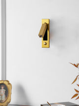 Sorin Bedside Reading Lights Wall Mounted, Recessed Wall Sconce, Fold-Flat, Warm 3000K, Bedroom
