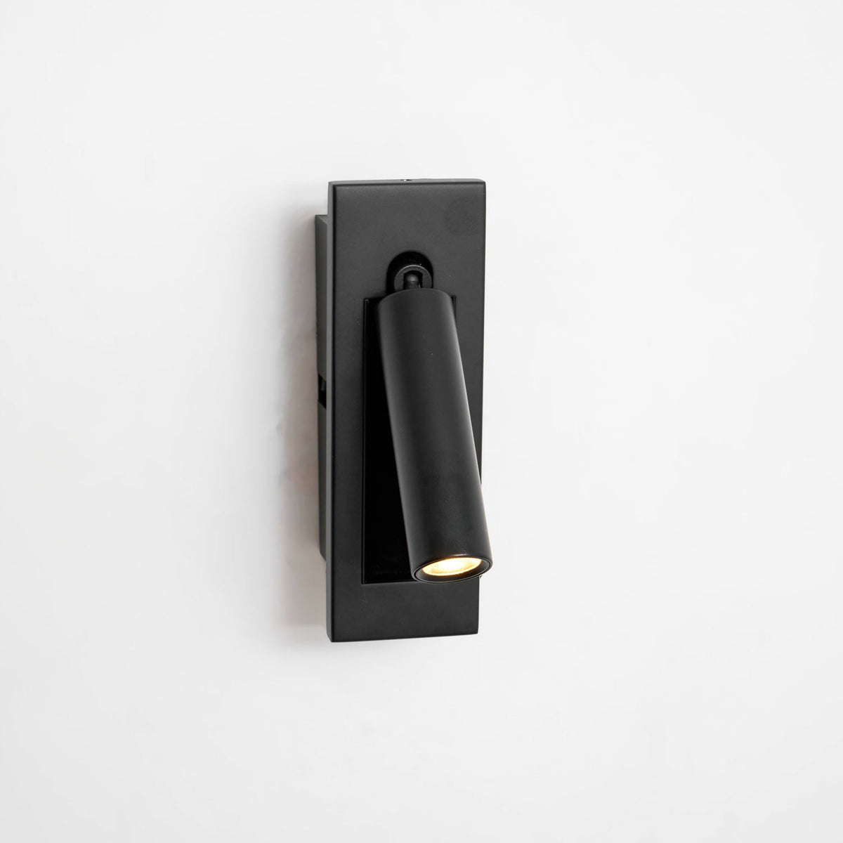 Eskil Bedside Wall Lights, Recessed Reading Sconce, Folds Flush, Pull Switch, 3000K Warm White