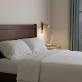 Sorin Bedside Reading Lights Wall Mounted, Recessed Wall Sconce, Fold-Flat, Warm 3000K, Bedroom