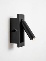 Sorin Bedside Reading Lights Wall Mounted, Recessed Wall Sconce, Fold-Flat, Warm 3000K, Bedroom