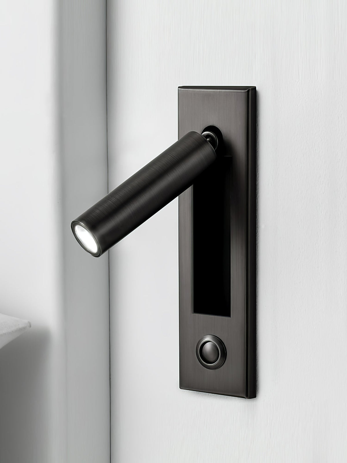 Sorin Bedside Reading Lights Wall Mounted, Recessed Wall Sconce, Fold-Flat, Warm 3000K, Bedroom