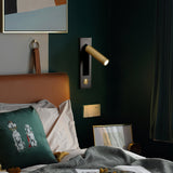 Sorin Bedside Reading Lights Wall Mounted, Recessed Wall Sconce, Fold-Flat, Warm 3000K, Bedroom