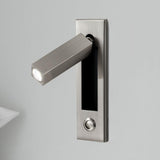 Sorin Bedside Reading Lights Wall Mounted, Recessed Wall Sconce, Fold-Flat, Warm 3000K, Bedroom
