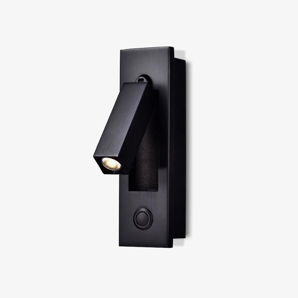 Sorin Bedside Reading Lights Wall Mounted, Recessed Wall Sconce, Fold-Flat, Warm 3000K, Bedroom