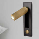 Sorin Bedside Reading Lights Wall Mounted, Recessed Wall Sconce, Fold-Flat, Warm 3000K, Bedroom
