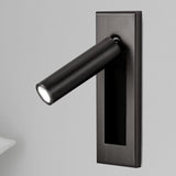 Eskil Bedside Wall Lights, Recessed Reading Sconce, Folds Flush, Pull Switch, 3000K Warm White
