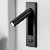 Eskil Bedside Wall Lights, Recessed Reading Sconce, Folds Flush, Pull Switch, 3000K Warm White