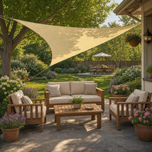 Sunshade Sail Canopy, 90% UV Protection, Triangle & Square, Garden & Patio