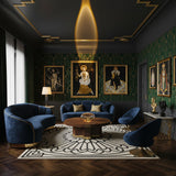 Soren Lamps for Table, Modern Crystal Table Lamp, Plug-In COB LED, Three Light Colors