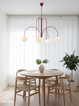 Soren Kitchen Island Pendant Light Fixture, Pendant Light Lamp, 1 or 6 Heads, 4 Colors