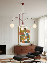 Soren Kitchen Island Pendant Light Fixture, Pendant Light Lamp, 1 or 6 Heads, 4 Colors