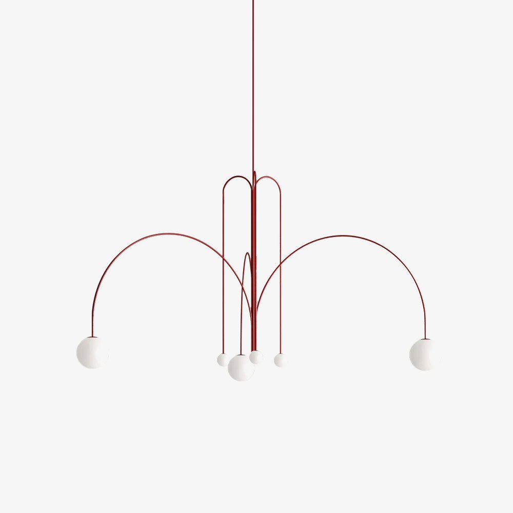 Soren Kitchen Island Pendant Light Fixture, Pendant Light Lamp, 1 or 6 Heads, 4 Colors