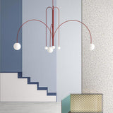 Soren Kitchen Island Pendant Light Fixture, Pendant Light Lamp, 1 or 6 Heads, 4 Colors