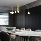 Soren Kitchen Island Pendant Light Fixture, Pendant Light Lamp, 1 or 6 Heads, 4 Colors