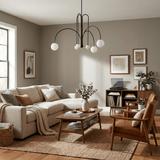 Soren Kitchen Island Pendant Light Fixture, Pendant Light Lamp, 1 or 6 Heads, 4 Colors