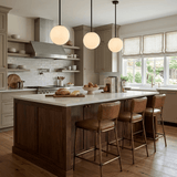 Soren Kitchen Island Pendant Light Fixture, Pendant Light Lamp, 1 or 6 Heads, 4 Colors