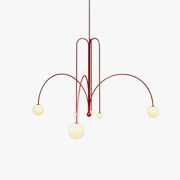 Soren Kitchen Island Pendant Light Fixture, Pendant Light Lamp, 1 or 6 Heads, 4 Colors