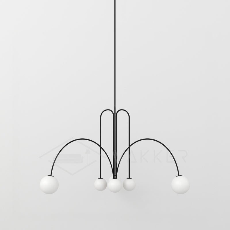 Soren Kitchen Island Pendant Light Fixture, Pendant Light Lamp, 1 or 6 Heads, 4 Colors