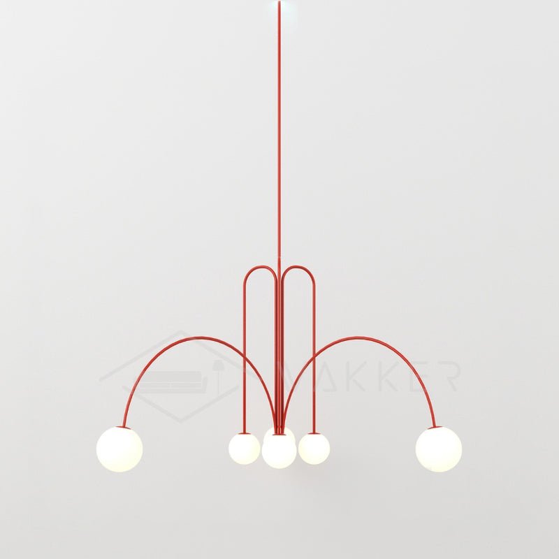 Soren Kitchen Island Pendant Light Fixture, Pendant Light Lamp, 1 or 6 Heads, 4 Colors