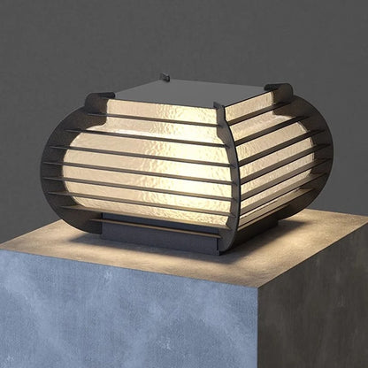 Column Outdoor LED Post Light, Gate & Pillar Design, Dimmable Stainless Steel