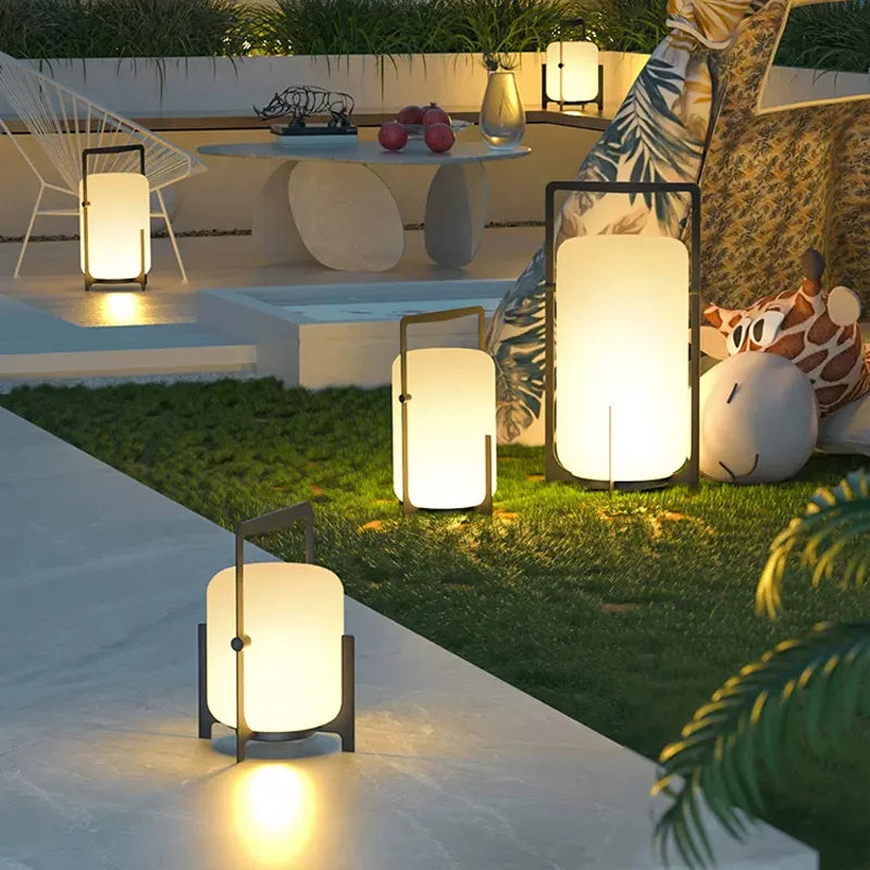 Yoru Solar Garden Landscape Light, Acrylic, IP65 Waterproof, Camping & Decor