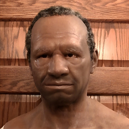 Full head latex Halloween character mask from the 23-style range, view 12