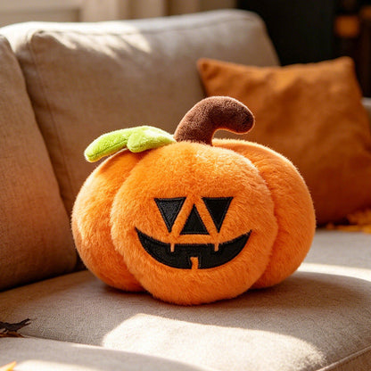 Halloween plush toy set packaging with pumpkin and ghost designs