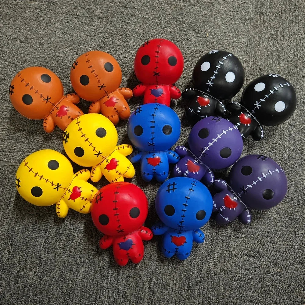 Halloween squishy toy, black character design