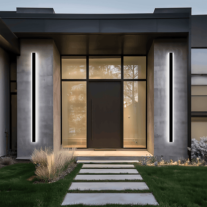 Strela Outdoor LED Wall Light – IP65 Waterproof, 3 Color Temperatures, Remote Dimming