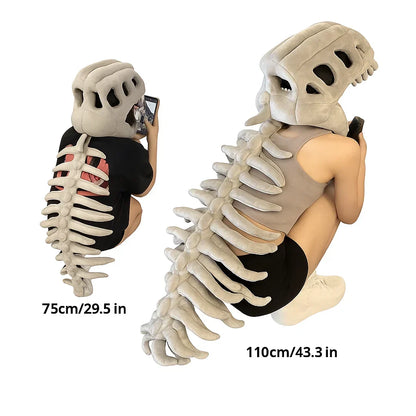 Dinosaur skeleton costume for costume parties and dress-up play
