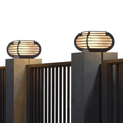 Column Outdoor LED Post Light, Gate & Pillar Design, Dimmable Stainless Steel