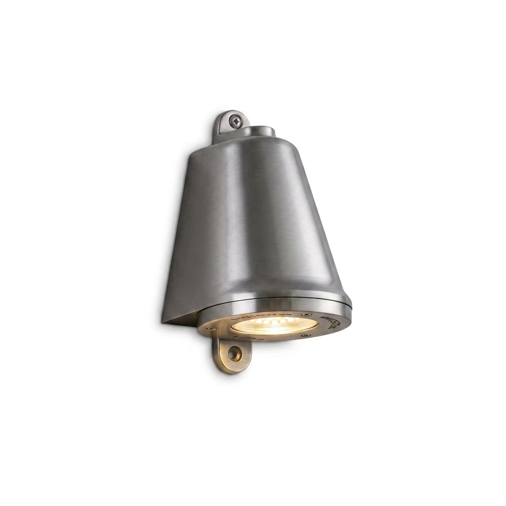 Bruk Industrial Outdoor Wall Light, Aluminum Sconce, IP65 Waterproof, Door & Porch Light