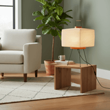 Kumo Lamps for Table, Japanese Lantern Table Lamps, White, 9 Sizes, Living Room & Bedside